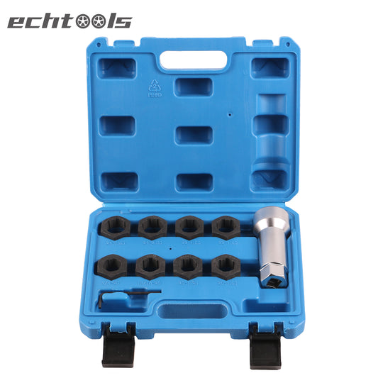 echtools EC1703 Gewinde Reparatur Satz Antriebswelle Achsspindel-Gewindesatz 3/4 x 20, 13/16 x 20 UNEF, langlebiges Twist-Design, M20, M22, M24