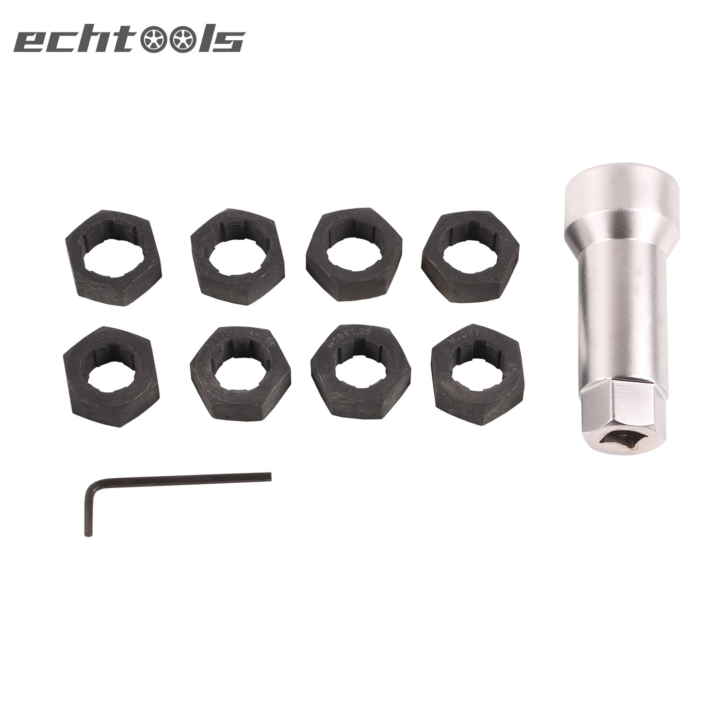 echtools EC1703 Gewinde Reparatur Satz Antriebswelle Achsspindel-Gewindesatz 3/4 x 20, 13/16 x 20 UNEF, langlebiges Twist-Design, M20, M22, M24