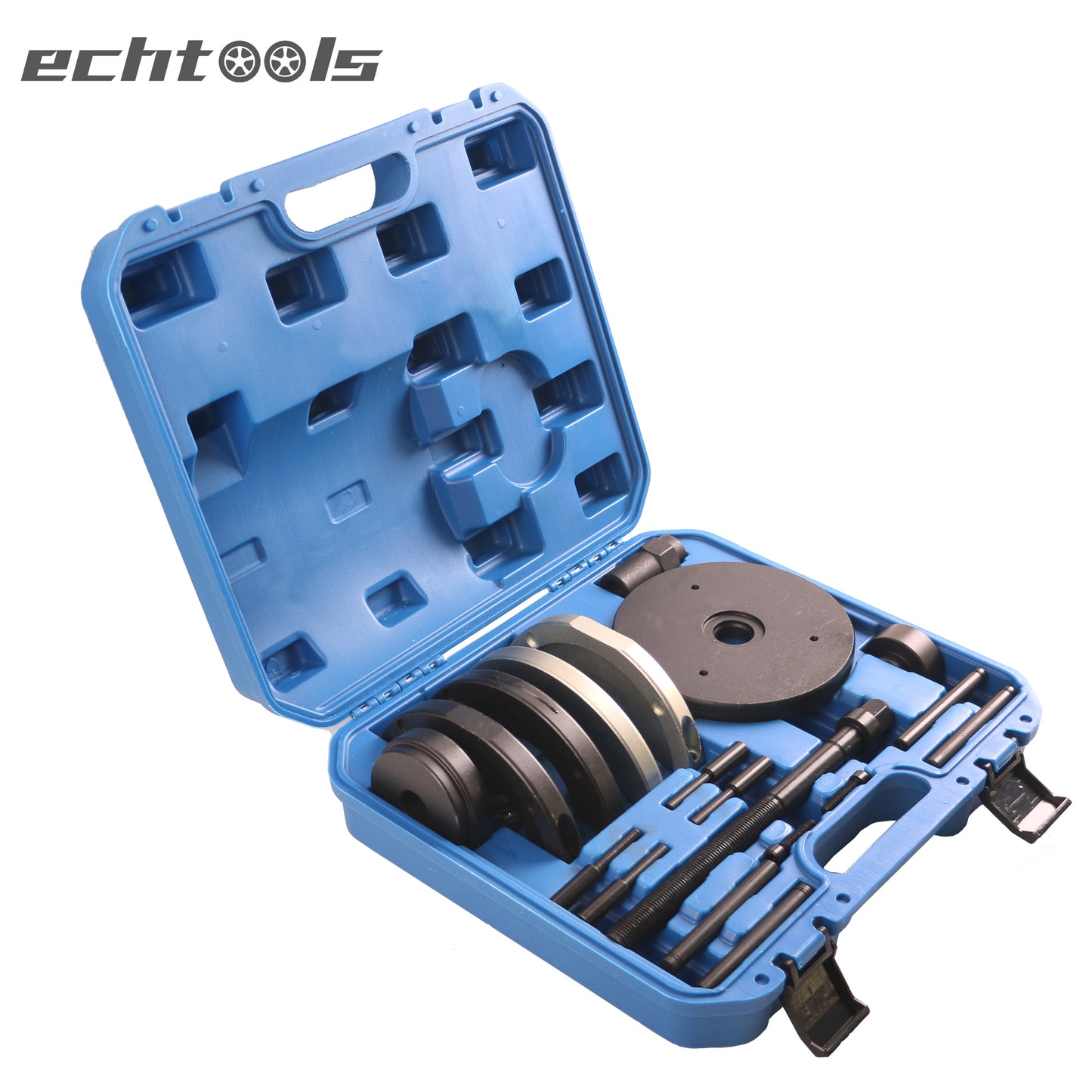 echtools EC1710 19tlg. Radlagerabzieher Radnaben 82 mm geeignet für Ford Land Rover volvo