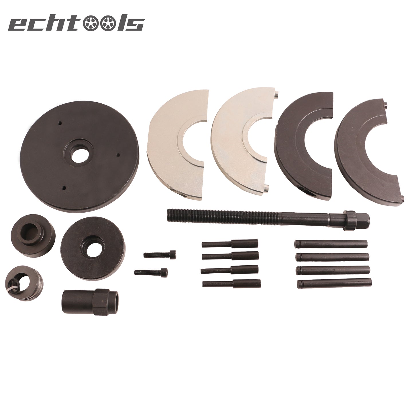 echtools EC1710 19tlg. Radlagerabzieher Radnaben 82 mm geeignet für Ford Land Rover volvo