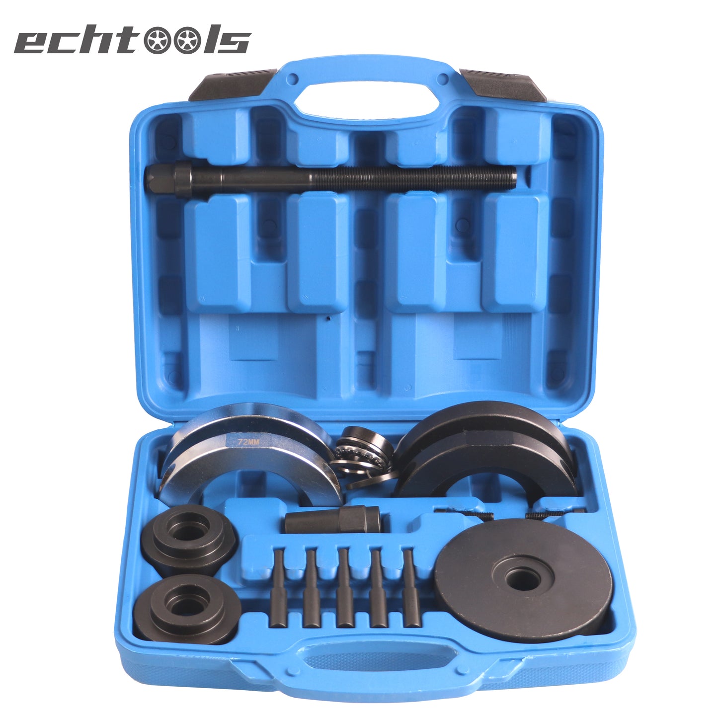 echtools EC1711 72mm Radlager Radnabe Montage Werkzeug Abzieher für VW Fox Polo 9N Skoda Fabia