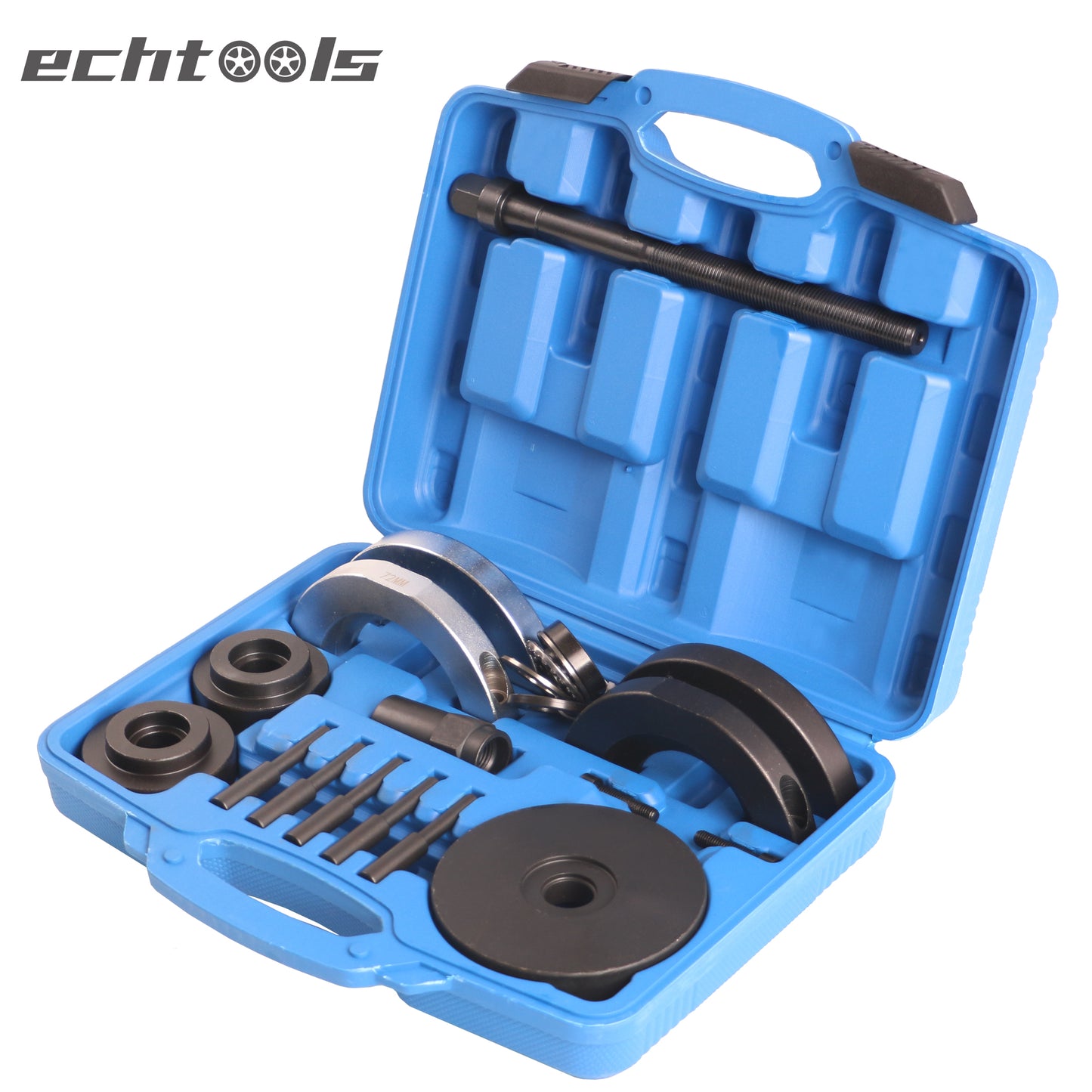 echtools EC1711 72mm Radlager Radnabe Montage Werkzeug Abzieher für VW Fox Polo 9N Skoda Fabia