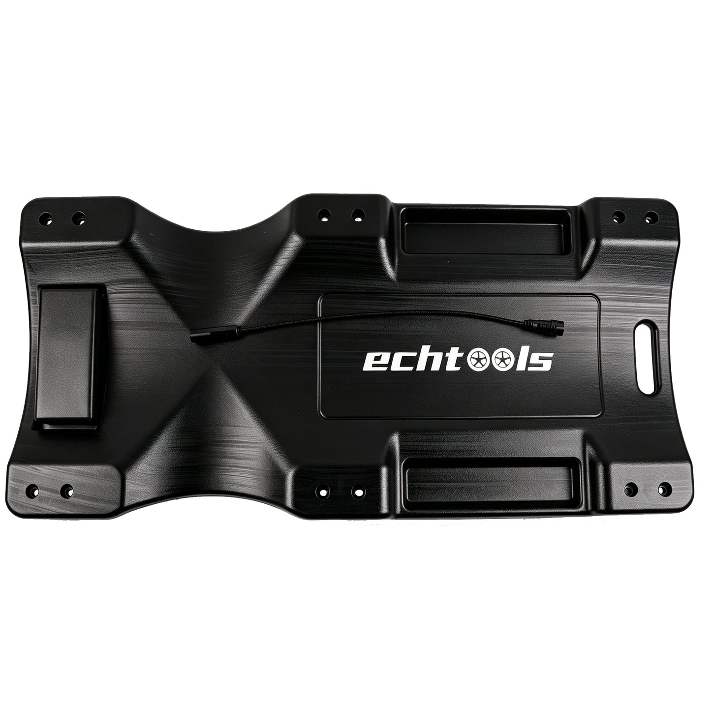 echtools EC1718 Kfz Rollbrett mit LED 500 kg Tragkraft Montageliege Werkstattliege