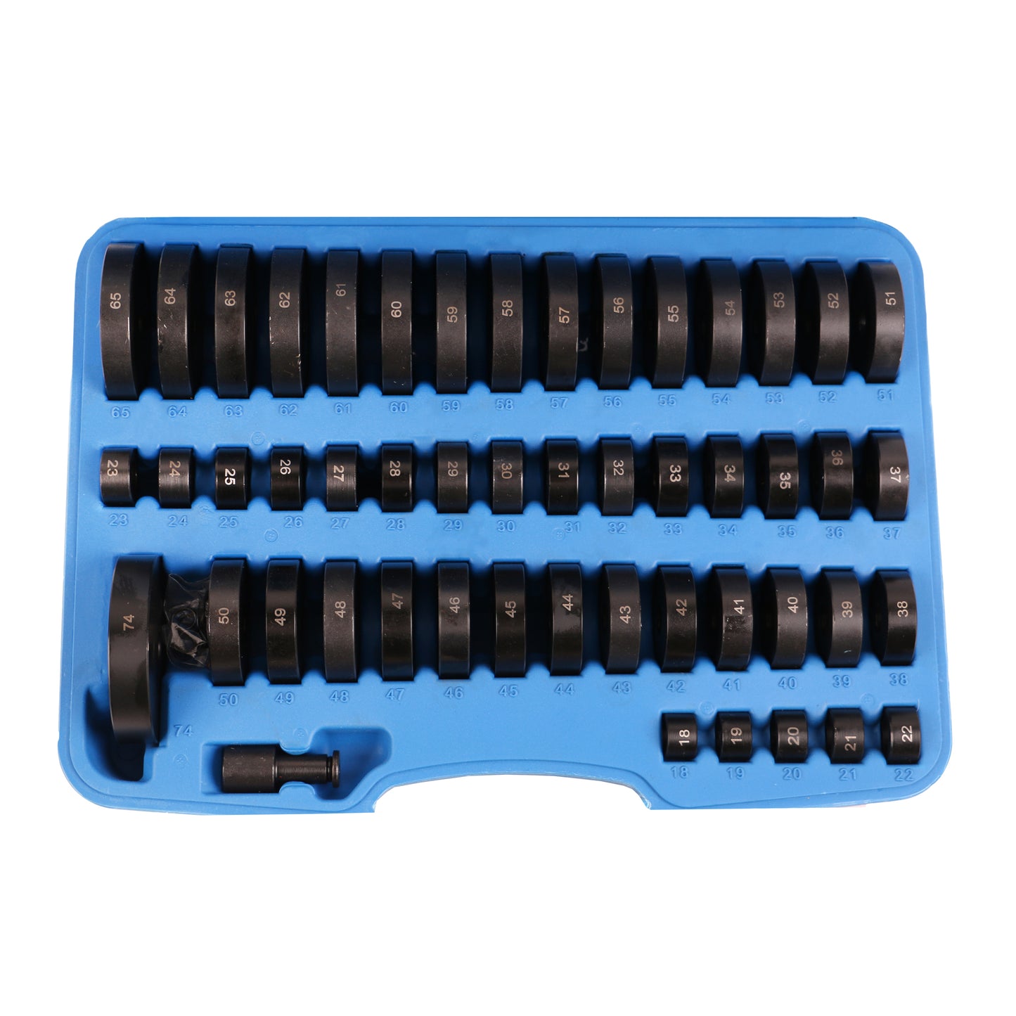 echtools EC1720 Druckstück Treibsatz zum Ein- und Auspressen von Lagern und Buchsen 18-74mm