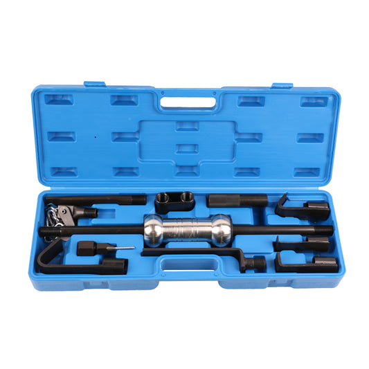 echtools EC1738 Auto Ausbeulwerkzeug Set mit Gleithammer Abzieher Dellen Ausbeulsatz KFZ Reparatur