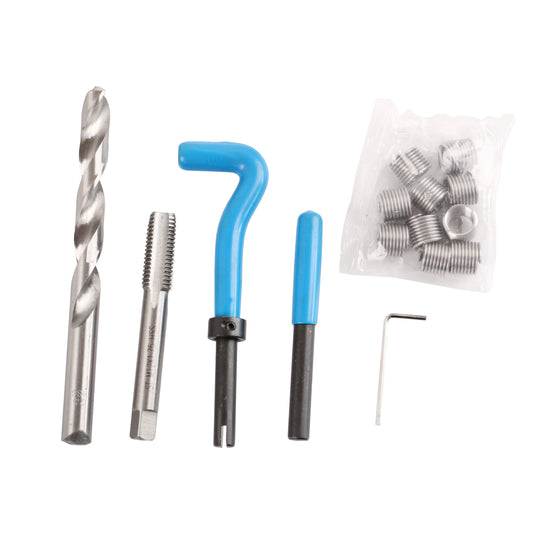 echtools EC1825 Gewinde Reparatur Satz M12x1.75 Gewindereparatur Gewindeeinsätze
