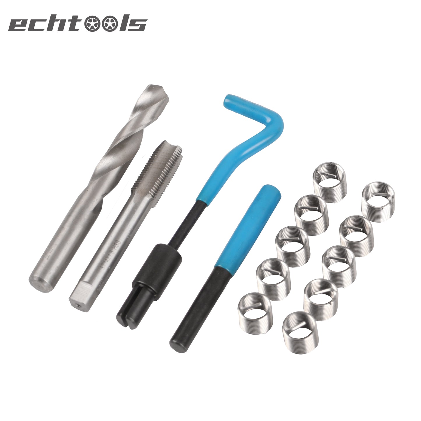 echtools Gewinde Reparatur Satz M14x1.5 Gewindereparatur Gewindeeinsätze