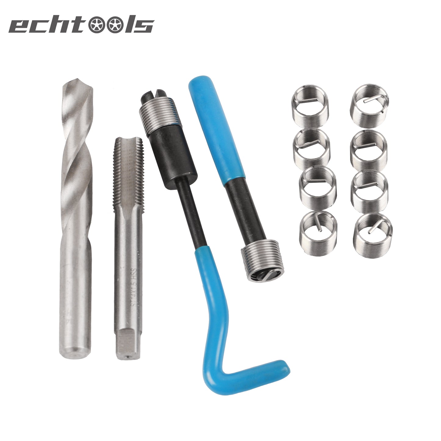 echtools Gewinde Reparatur Satz M14x1.5 Gewindereparatur Gewindeeinsätze