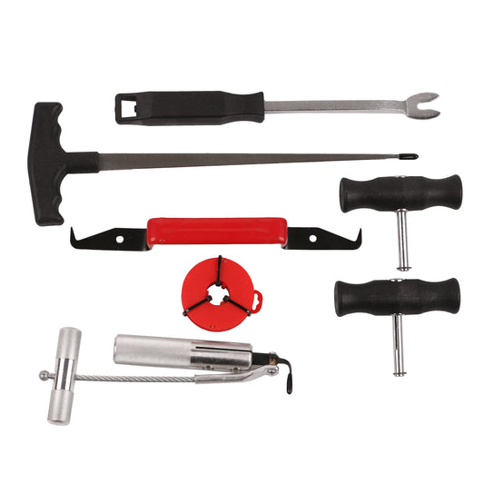 echtools EC1911 Windschutzscheiben-Entfernungswerkzeug-Set, Windschutzscheiben-Reparaturset, 7-teiliges