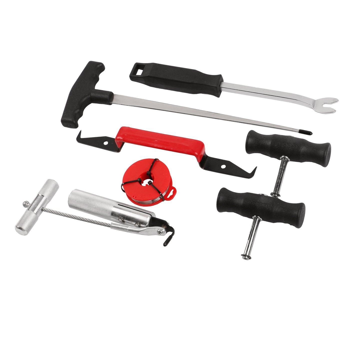 echtools EC1911 Windschutzscheiben-Entfernungswerkzeug-Set, Windschutzscheiben-Reparaturset, 7-teiliges