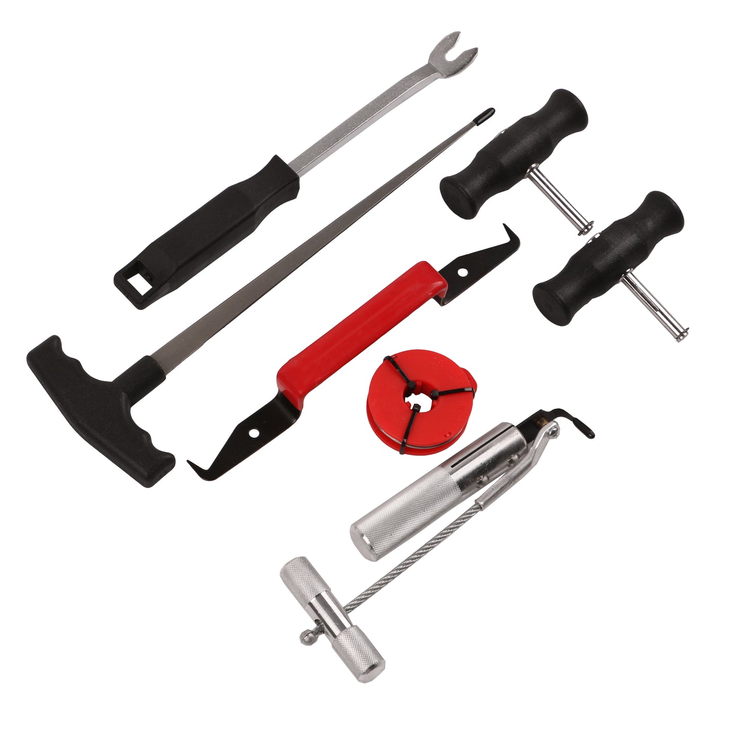 echtools EC1911 Windschutzscheiben-Entfernungswerkzeug-Set, Windschutzscheiben-Reparaturset, 7-teiliges
