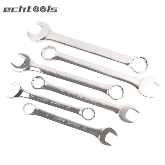 echtools EC2003 Super Jumbo Kombination Schlüssel Set Schraubenschlüssel 33-50 mm