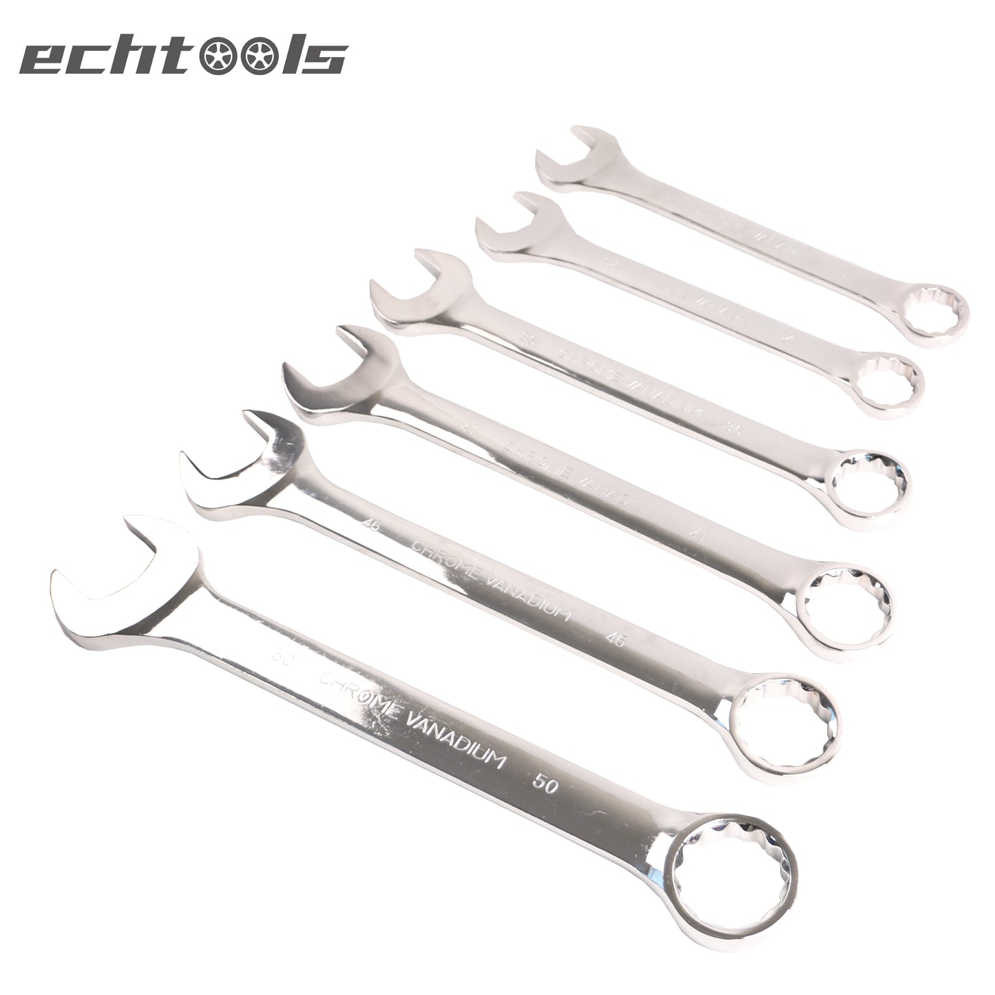 echtools EC2003 Super Jumbo Kombination Schlüssel Set Schraubenschlüssel 33-50 mm