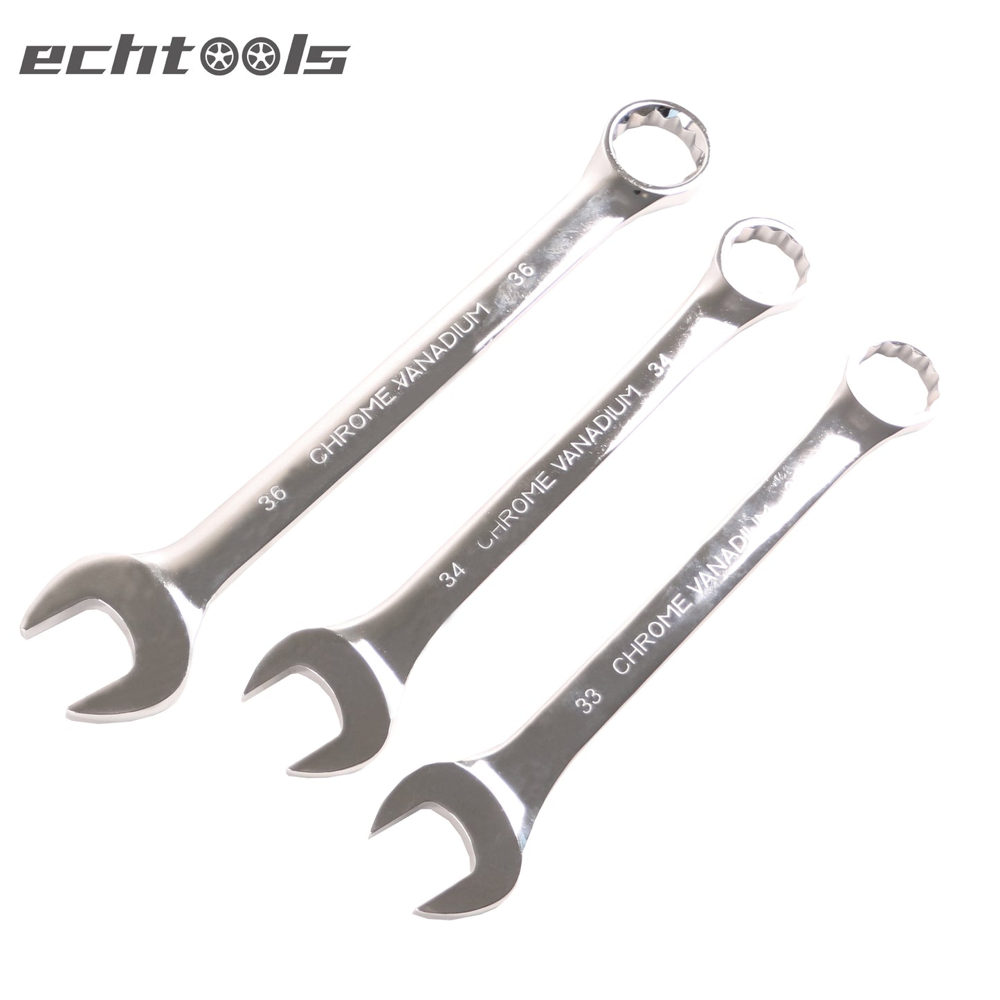 echtools EC2003 Super Jumbo Kombination Schlüssel Set Schraubenschlüssel 33-50 mm