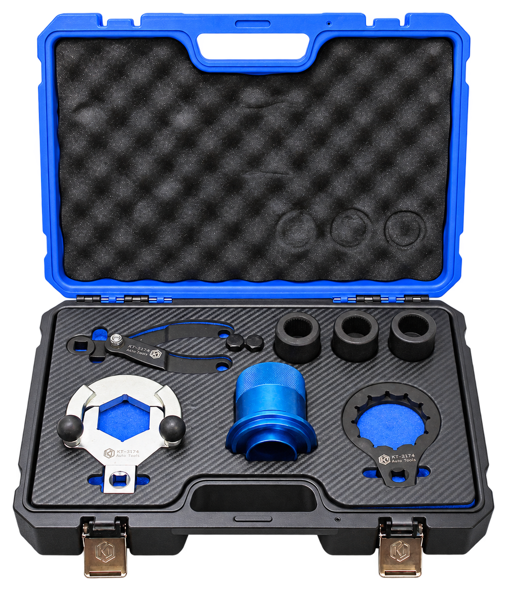 Kuntech KT3174, geöffnetes BMW Hinterachs Differentialwerkzeug Set